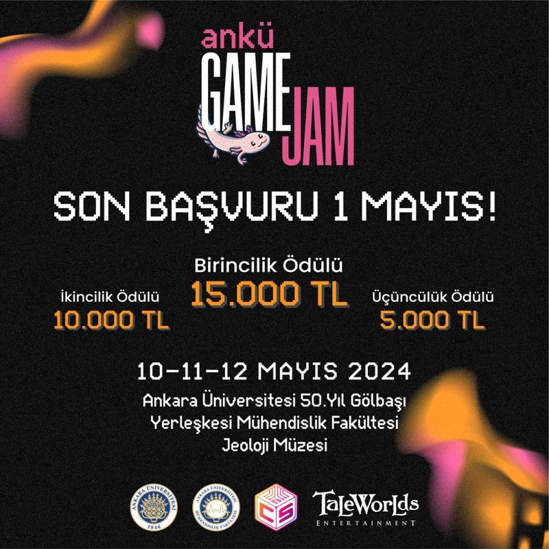 ANKÜ Game Jam 2024 afişi