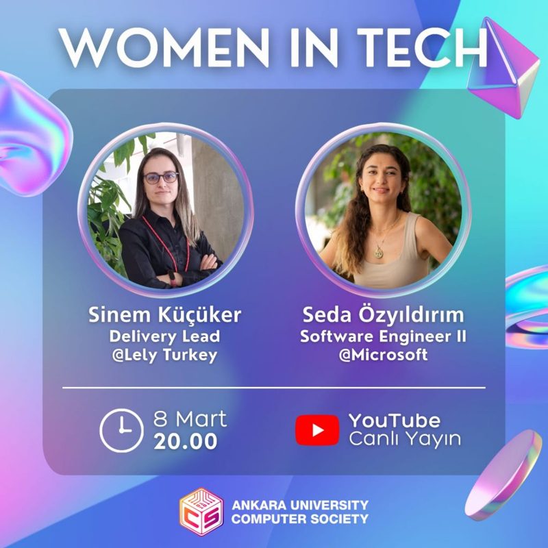 Women in Tech afişi